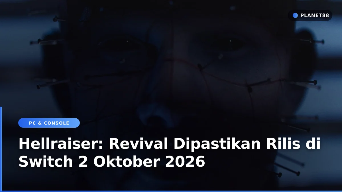 Tampilan game horor Hellraiser Revival karya Clive Barker