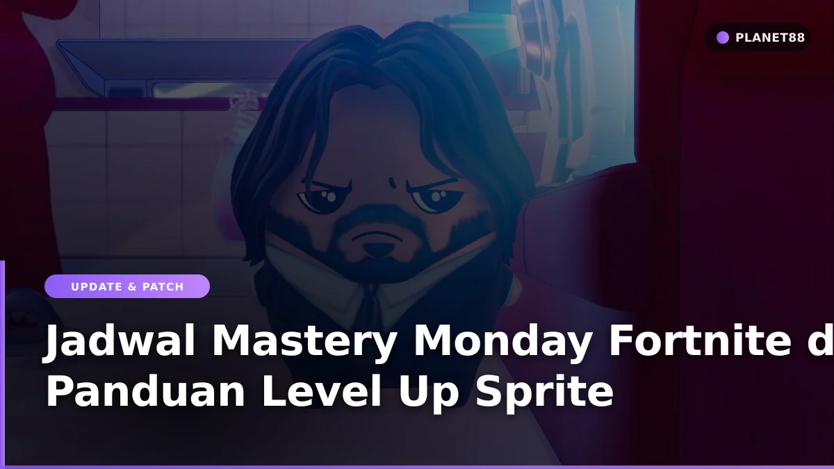 Karakter Fortnite siap mengikuti event Mastery Monday di Chapter 7 Season 3