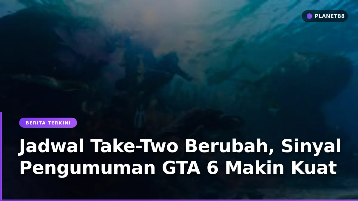 Grafik saham dan spekulasi pengumuman GTA 6 dari Take-Two