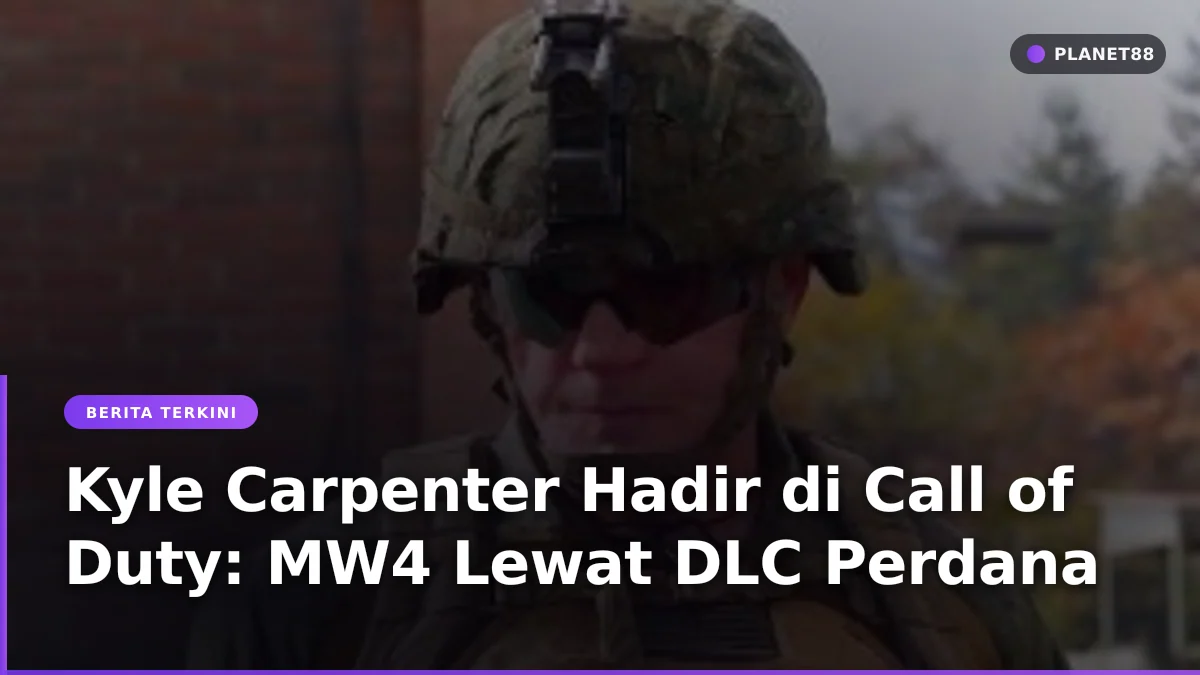 Karakter tentara militer dalam game Call of Duty Modern Warfare 4