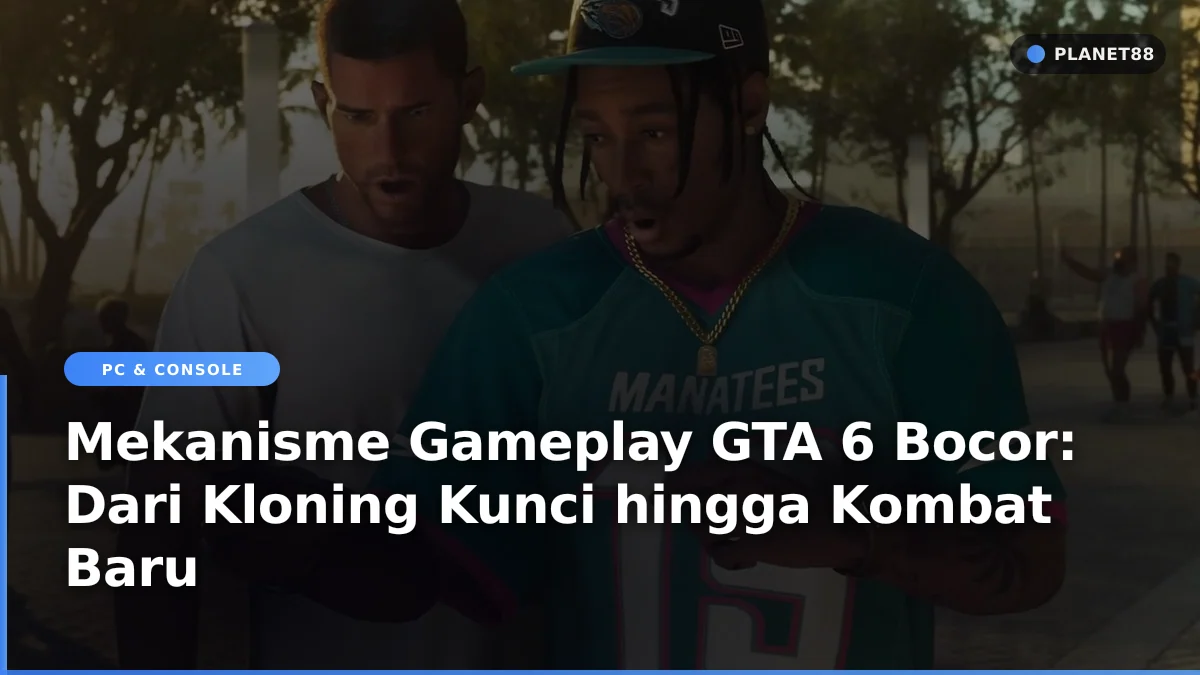 Karakter game dalam simulasi aksi pertarungan jalanan kota modern