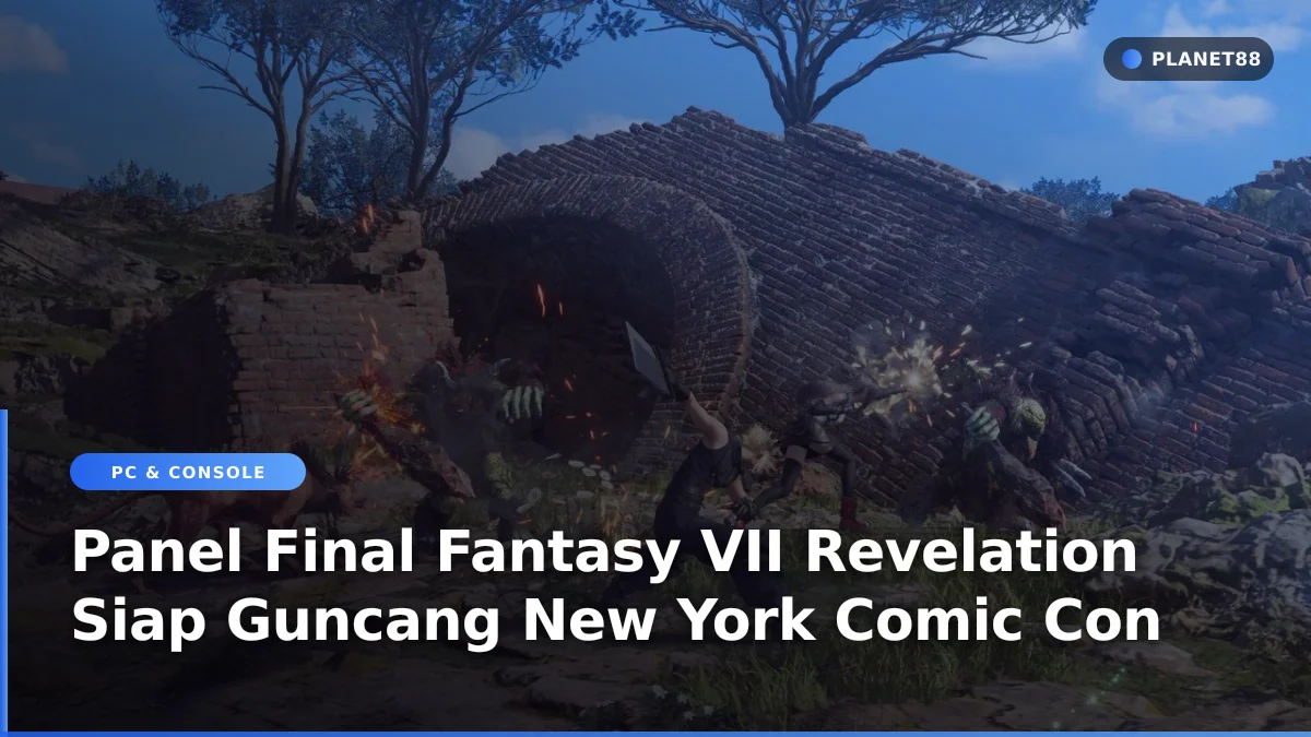 Pengumuman panel Final Fantasy VII Revelation di ajang New York Comic Con
