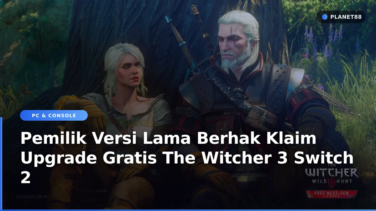 Karakter pemburu monster berpedang di dunia terbuka game RPG