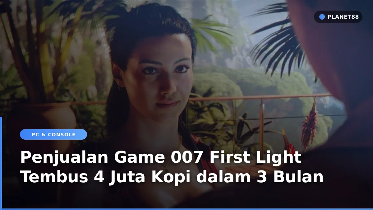 Ilustrasi agen rahasia James Bond dalam game 007 First Light