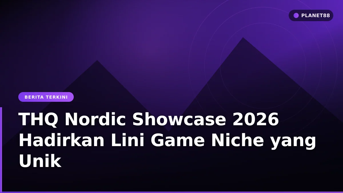 Seseorang memegang stik game saat menyaksikan presentasi video game