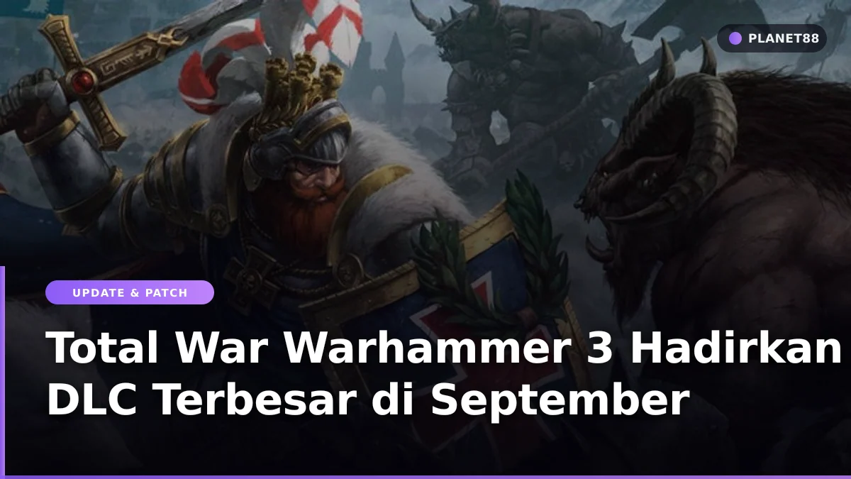 Pertempuran besar pasukan fantasi dalam Total War Warhammer 3
